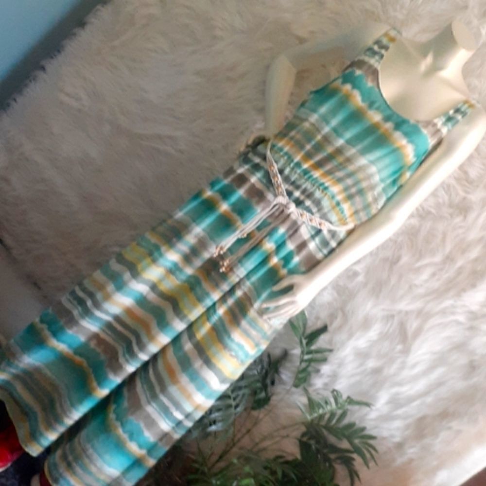 Apt 9 Brach Vibes Double layers Maxi Dress‎